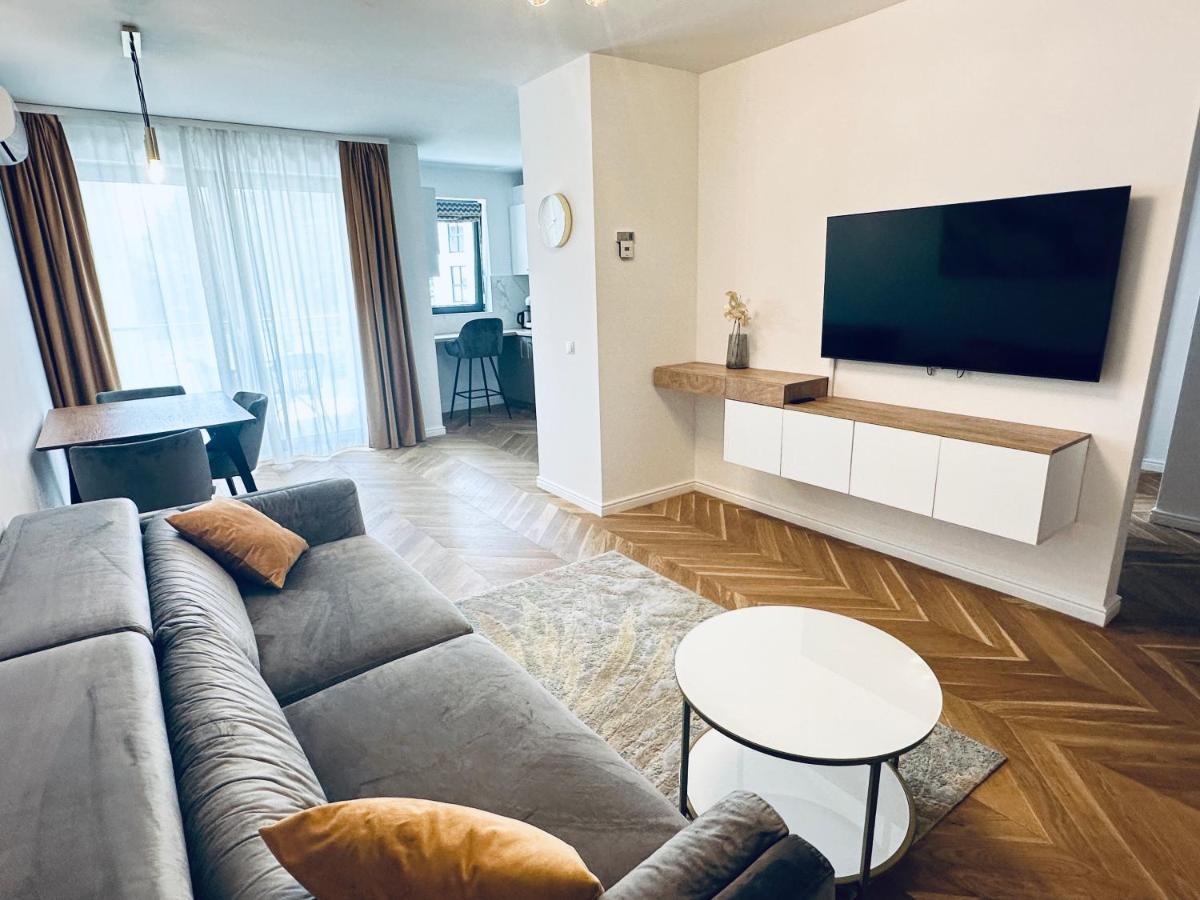 Bel Dom - The Central, Spacious 2 Rooms Luxury Apartment 克卢日-纳波卡 外观 照片