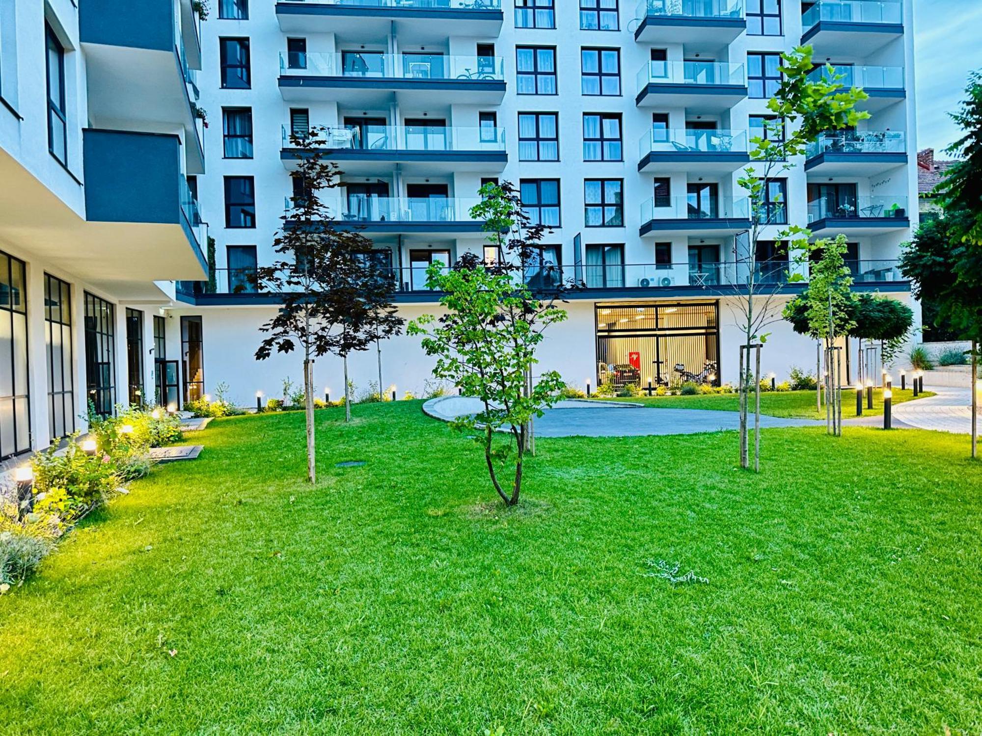Bel Dom - The Central, Spacious 2 Rooms Luxury Apartment 克卢日-纳波卡 外观 照片